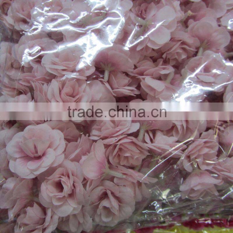 New Design artificial flower head mini rose,Artificial flower corsage