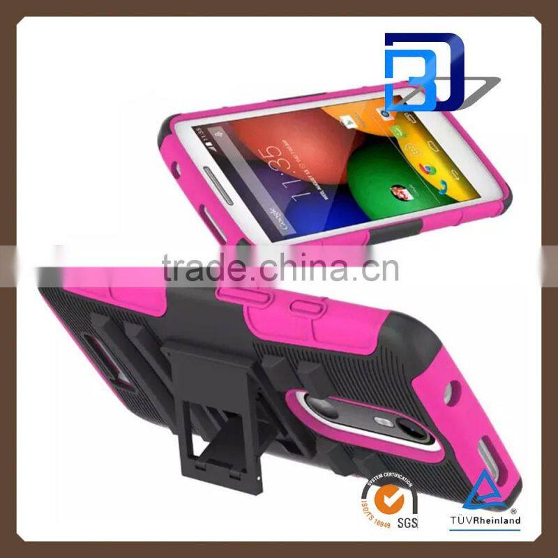 2015 New Modle Heavy duty shockproof armor case 3 in 1 combo belt case For Motorola X3 factory price