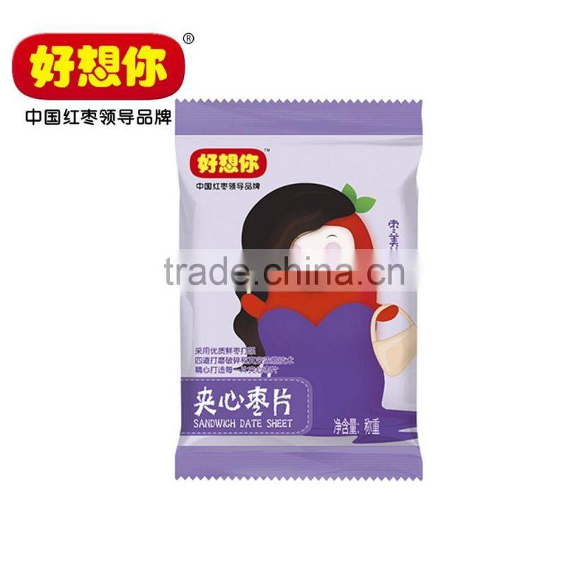 Sandwich red jujube sheet