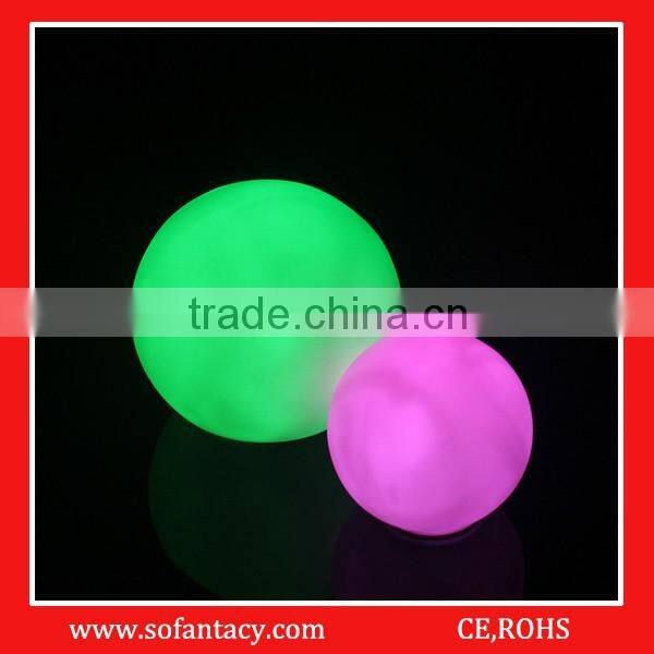 2016 Promotional colour changing led ball night light,light up flashing LED ball