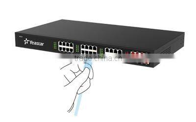Yeastar N824 New cost-effective hybrid Analog PBX system with 8 CO lines 24 Analog Extensions