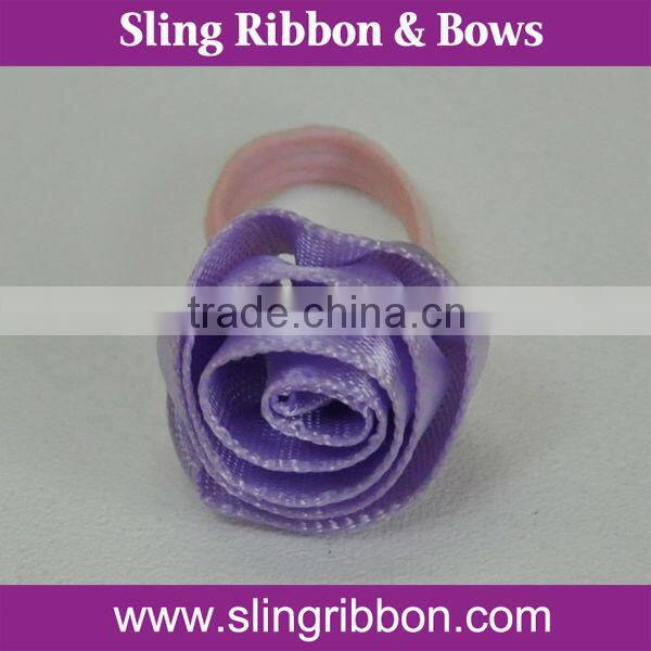 Small Ribbon Bow With Elastic Loop For Perfume Bottle