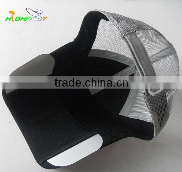 Outdoor fishing mesh trucker cap with embroidery logo custom baseball cap