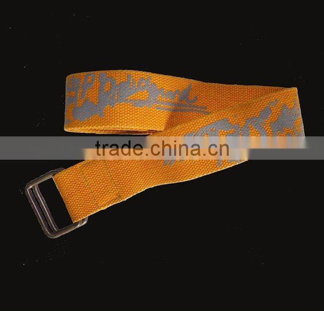 Girls Steel Buckle Yarn Dyed Belts