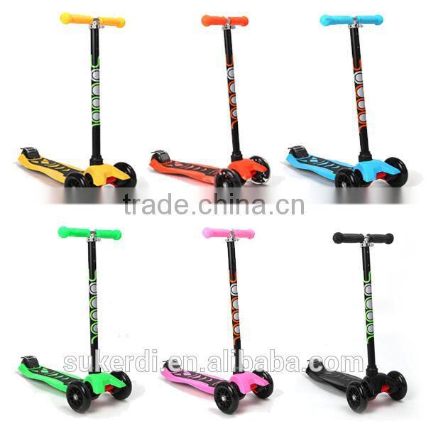 CE SGS certificated aluminum 4 wheel scooter street scooter