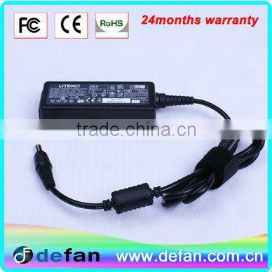 CE approved universal 40W laptop charger for Acer 19v 2.15a