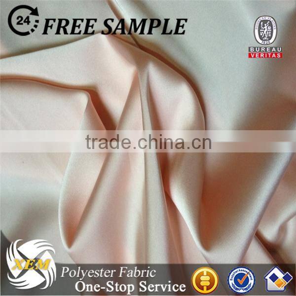 polyester satin fabric bright satin