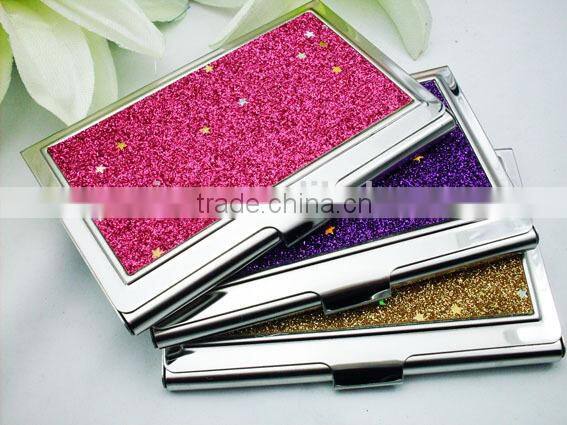 Leather id card holder,leather credit card holder