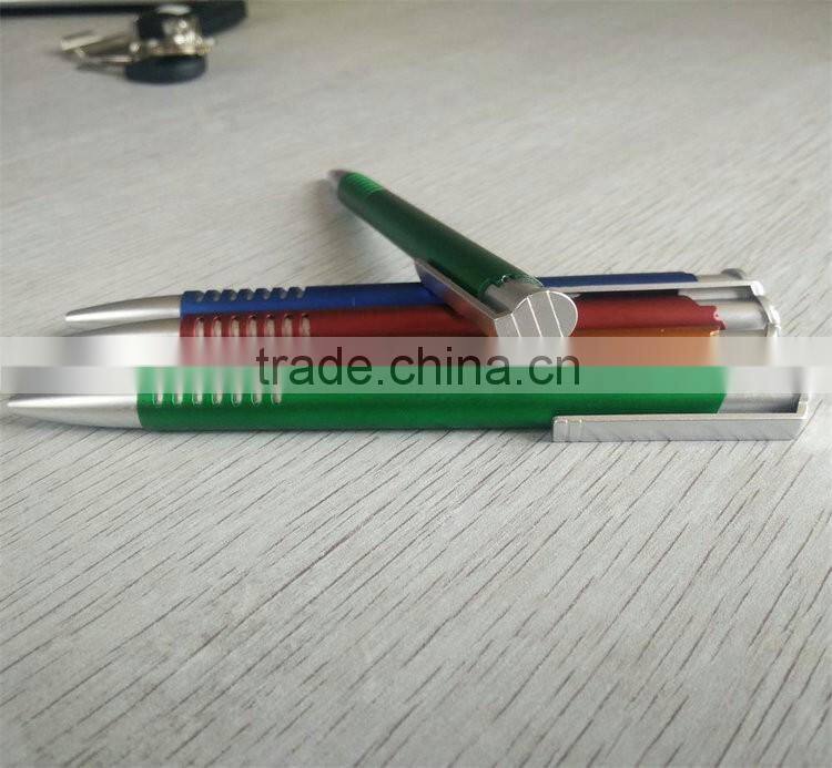 Latest innovative products Lacquer barrel, silver neb and clip top sale plastic pen
