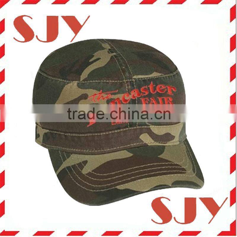 Camo cadet fashion mens military caps