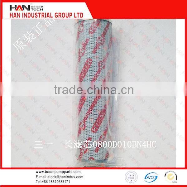 Concrete Pump Spare Parts, Filter element for Sany, Zoomlion pump