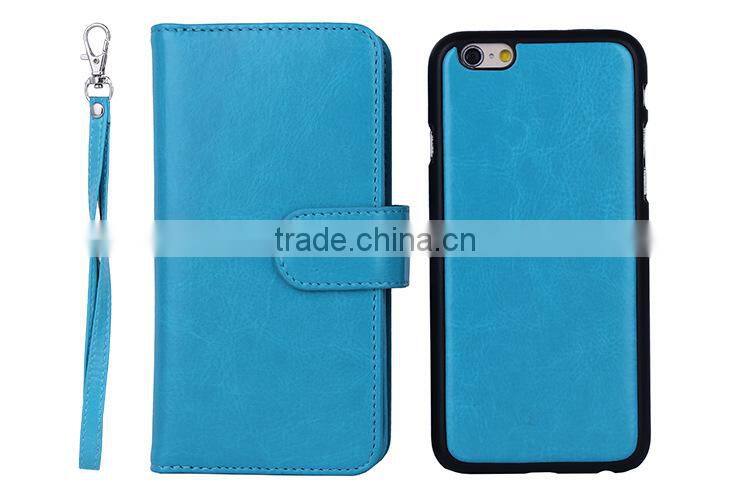 Wholesale Cell Phone Case For iP 6/Wallet Leather Cell Phone Case