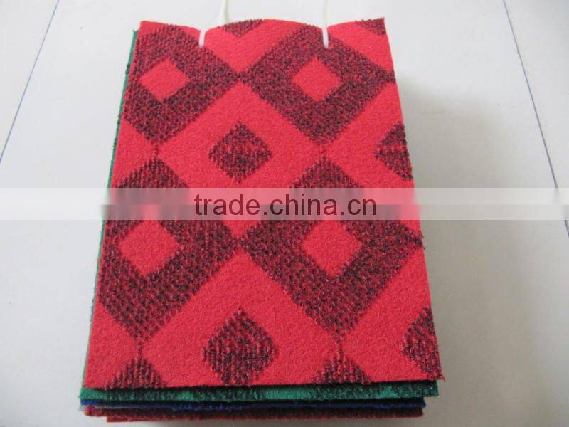 100% polyester Needle Punched Nonwoven Velour Carpet