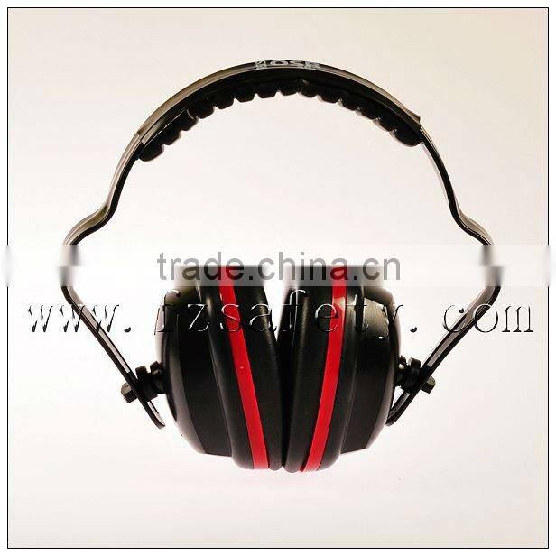 Neck type safety helmet earmuff