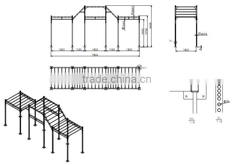 Professional Design and Manufacture Crossfit Rack