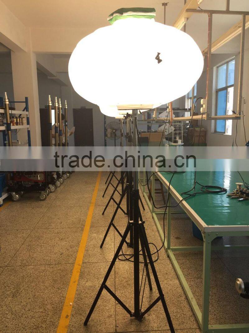 Portable mobile light tower for camping/ outdoor