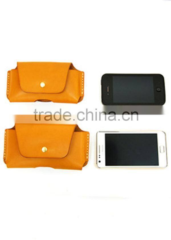 Customized hot sale leather waterproof phone case