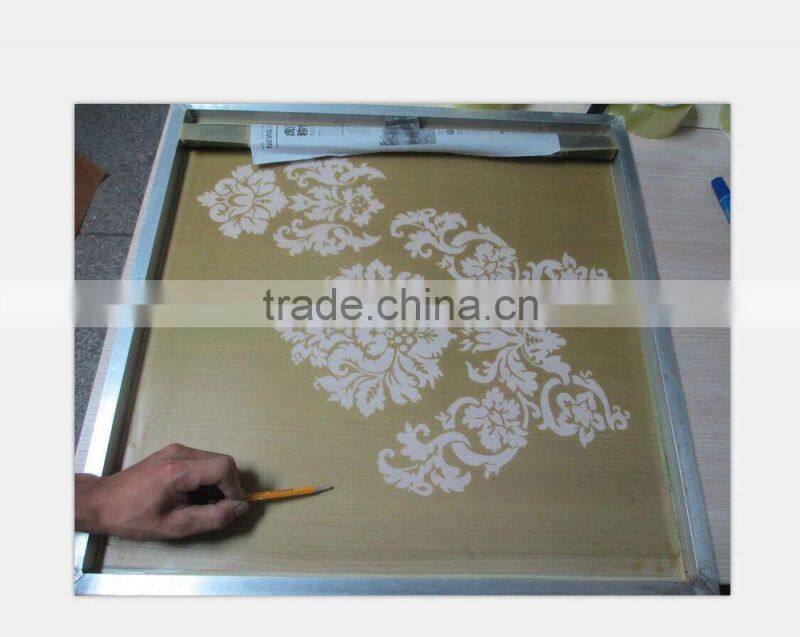 Mosaic wall sticker made by diatomaceous paint