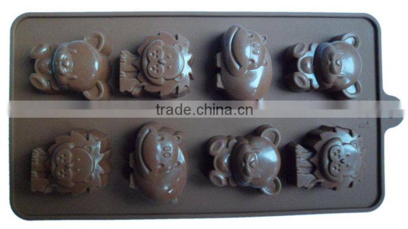 New Arrival Hot Silicone Chocolate Mould,Christmas Chocolate Mold