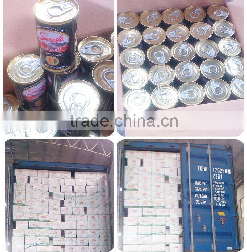 brand canned mackerel in tomato sauce 155gX50tins