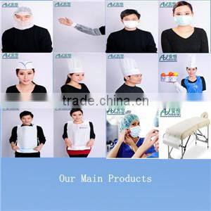 Disposable PE hair cutting cape ANHENG BRAND disposable hairdressing equipment