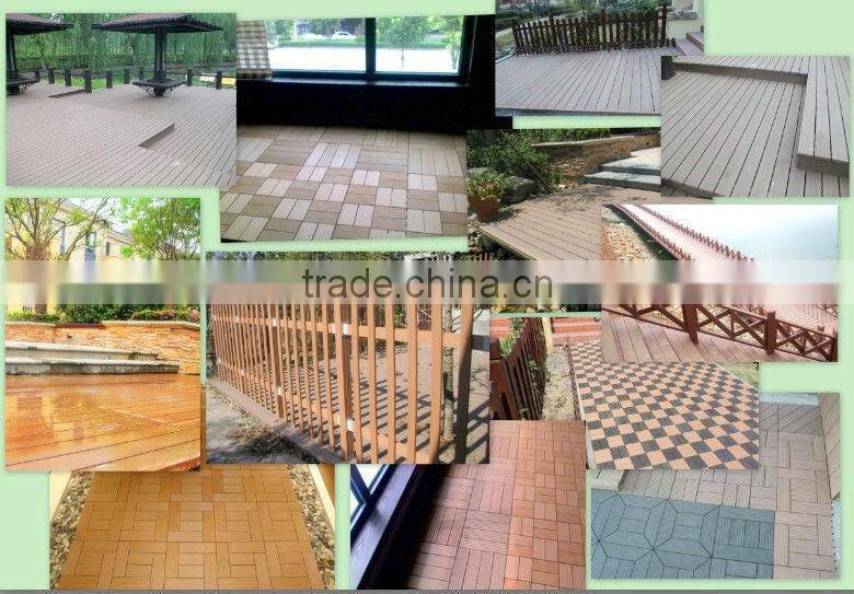 solid wpc decking high grade