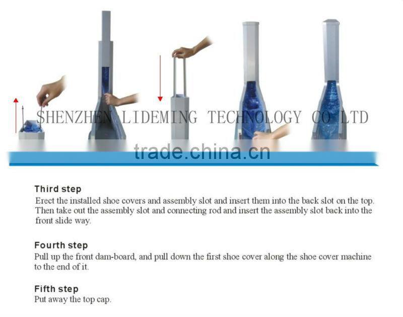 Blue Pp Nonwoven Shoe Cover For Shoe Cover Dispenser