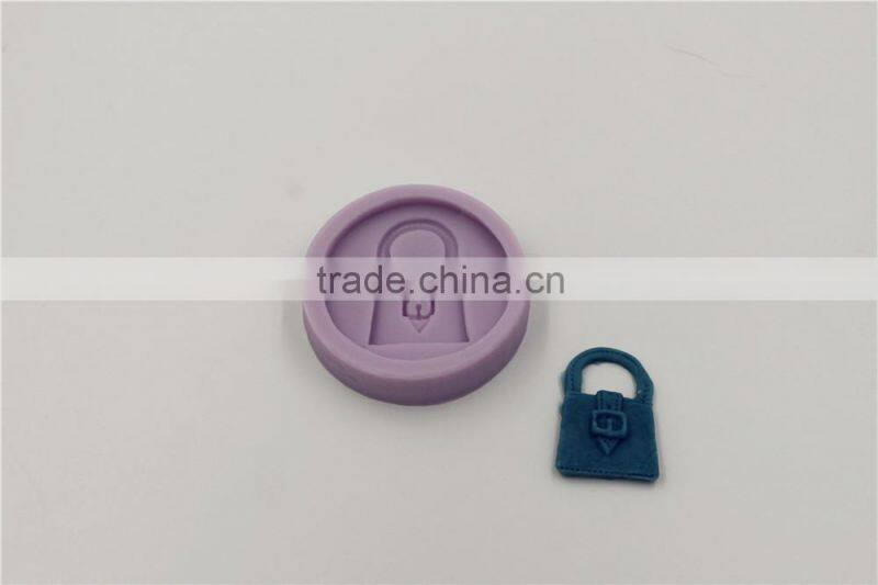 Small Lock Fondant Silicone Molds