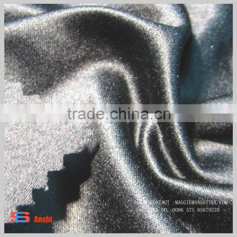 Polyester cotton tc spandex brushed back satin fabric for clothing dress in the style of the 50s Cheap dress fabric textile