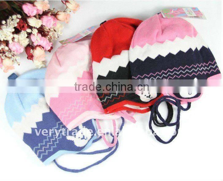 Winter Ski Knit Scarf Hat Beanie Gift Set