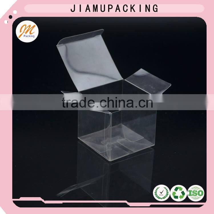 small customized shape craft plastic folding packaging box for weding candy