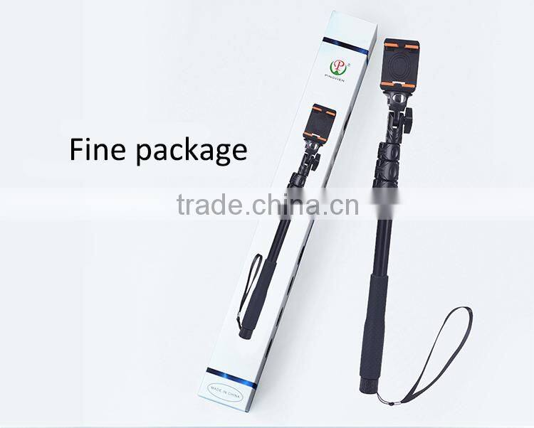 Promotional low price selfie stick length adjustable monopod made in China