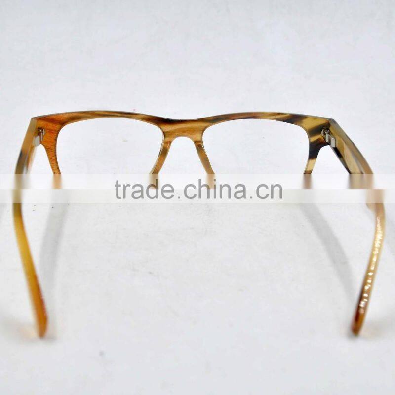 india imported ox horn eyeglasses spring hinge buffalo horn eyeglass