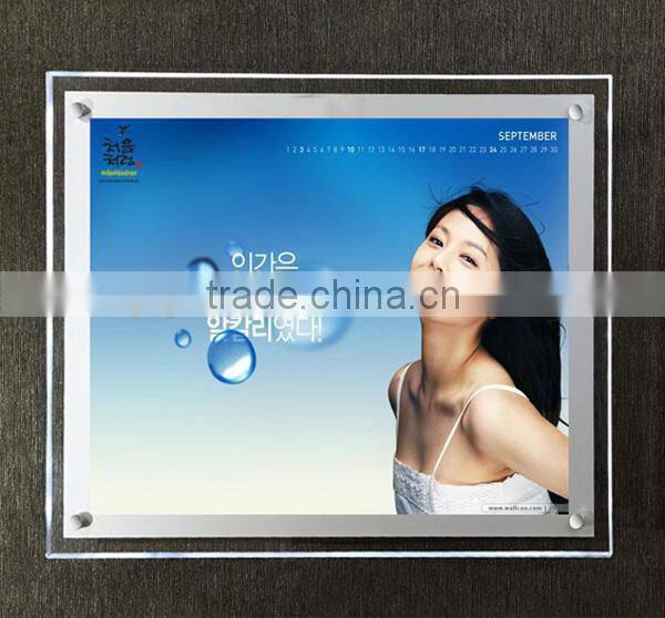 over 90% uniformity illuminated advertising light box