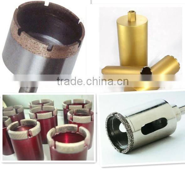 Diamond Crown Segment Core Drill Bit for Wet Coring Stone