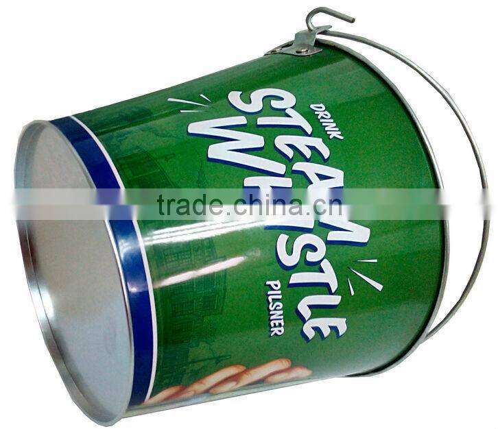 Semi-automatic Tin Can Seamer Sealing Machine For Round Popcorn Can Bucket Production Line