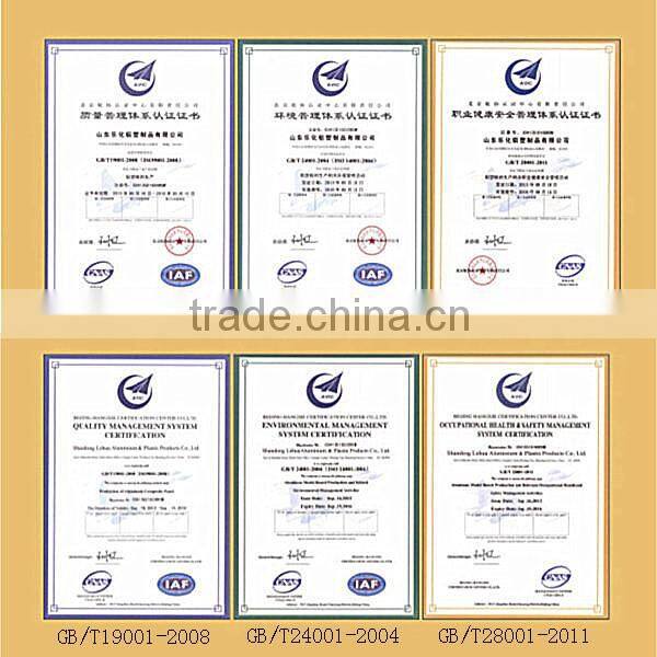 colorful fireproof building construction material