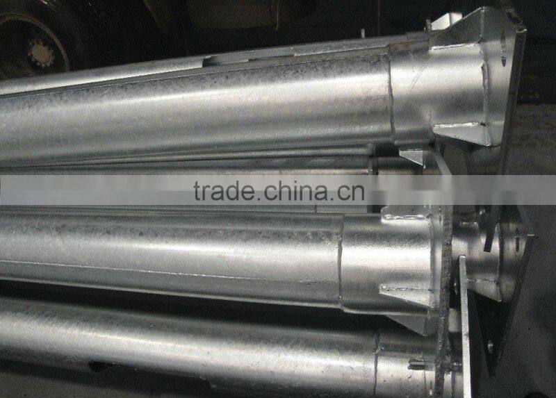 powder coated garden lamp pole