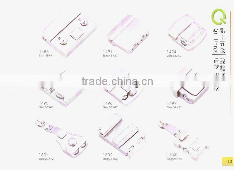 Qifeng new design turn lock,bag accessories