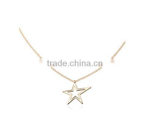 Pretty Steps pendant star necklace,meaningful pendant necklace