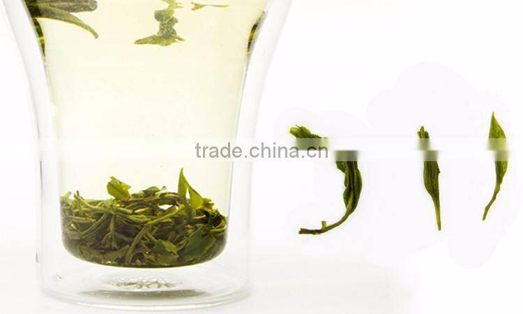 China Green Tea Biluochun ( Pi Lo Chun ), Handmade Natural Refined Green Tea Weight Loss Pyramid Tea Bag