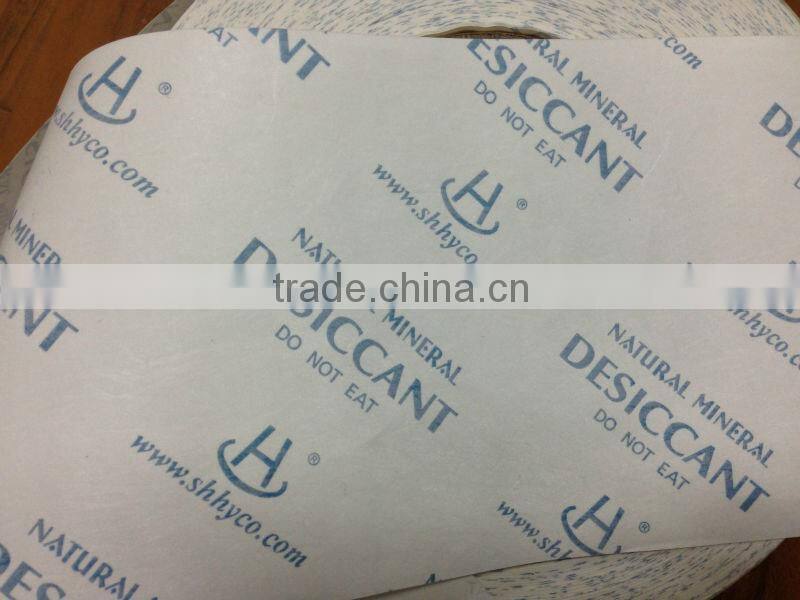 desiccant packing paper with printing in different language