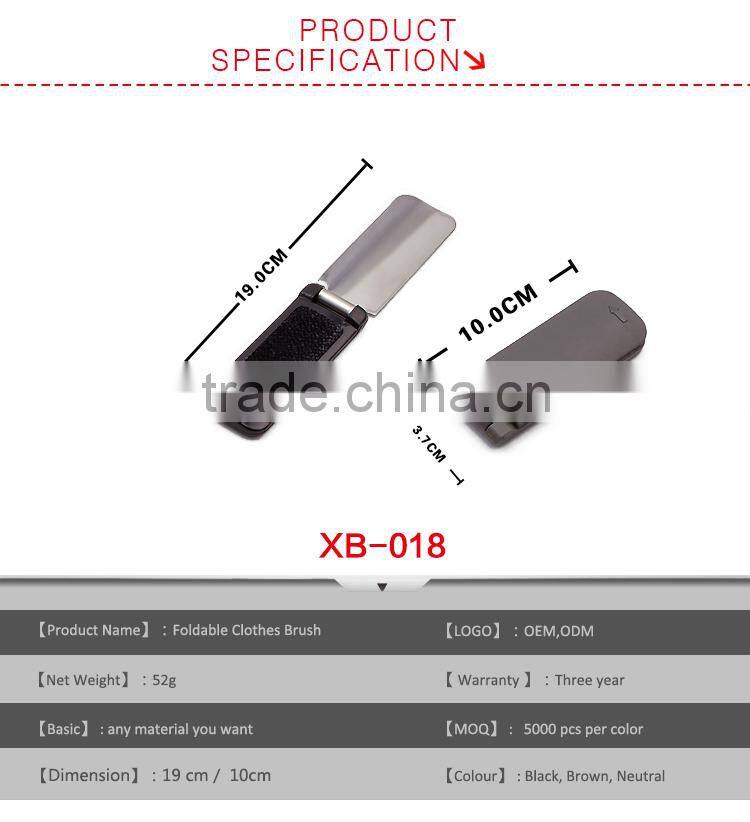 stainless steel lint brush