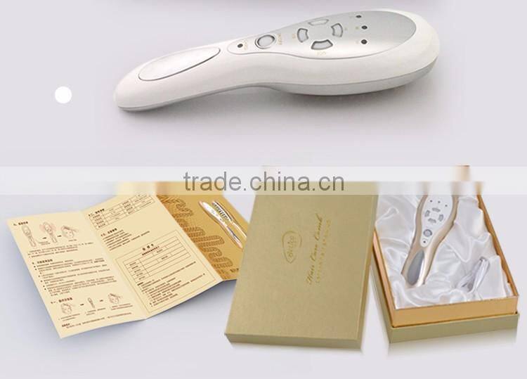 Health care and medical care salon beauty equipment laser diode electric scalp stimulator comb