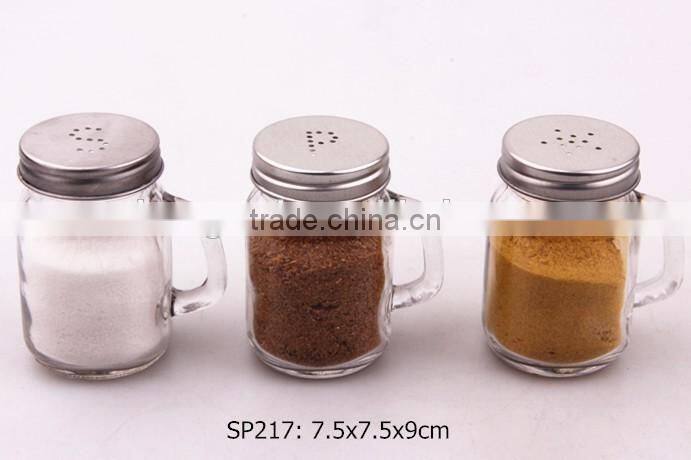 130ml mini glass mason jar used for spice