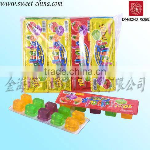 Nice taste fruit jelly sticks