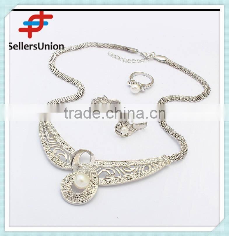 No.1 yiwu & ningbo exporting commission agent wanted unique design chain fancy custome necklace sets jewelry set