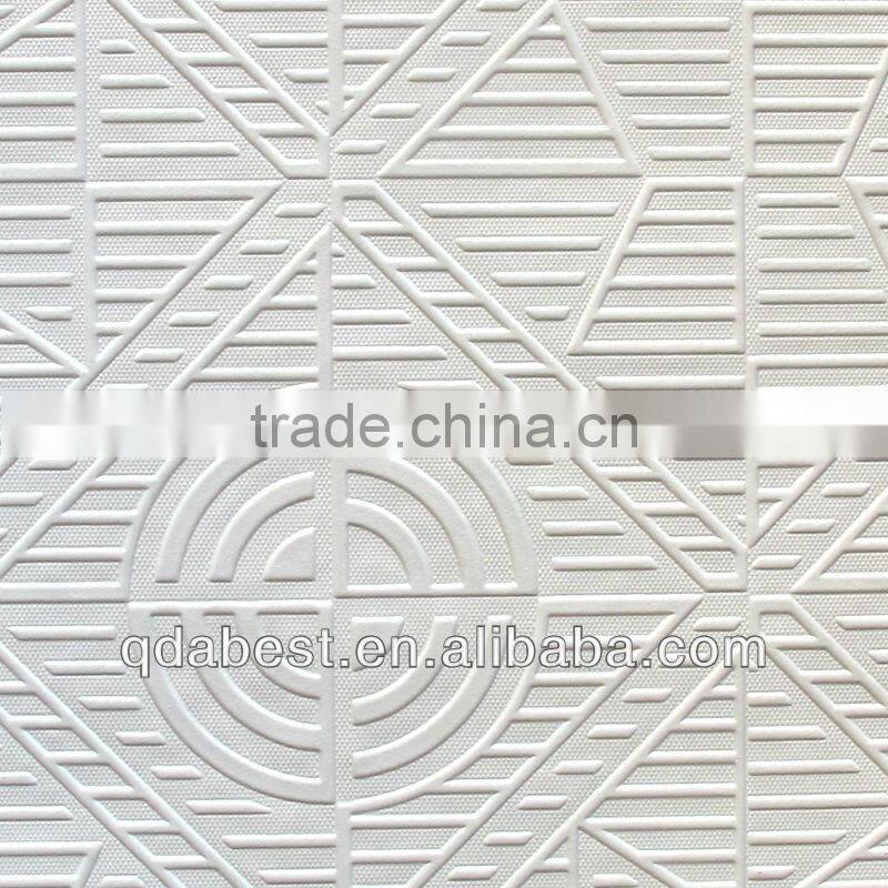 Gypsum ceiling tile standard size 595*595mm