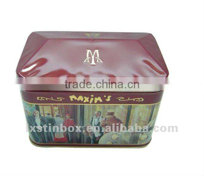 print and fashable for package gift tin box
