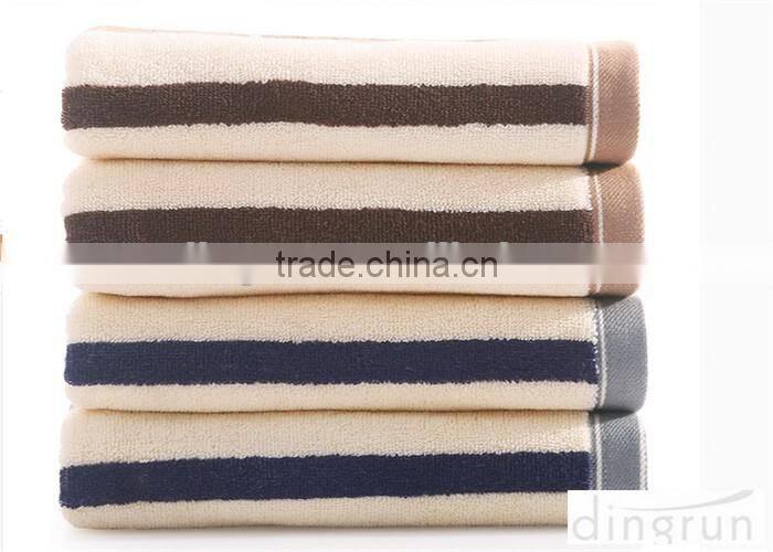 32s Cotton Terry Satin Solid Color Face Towel 100 Cotton For Promotion